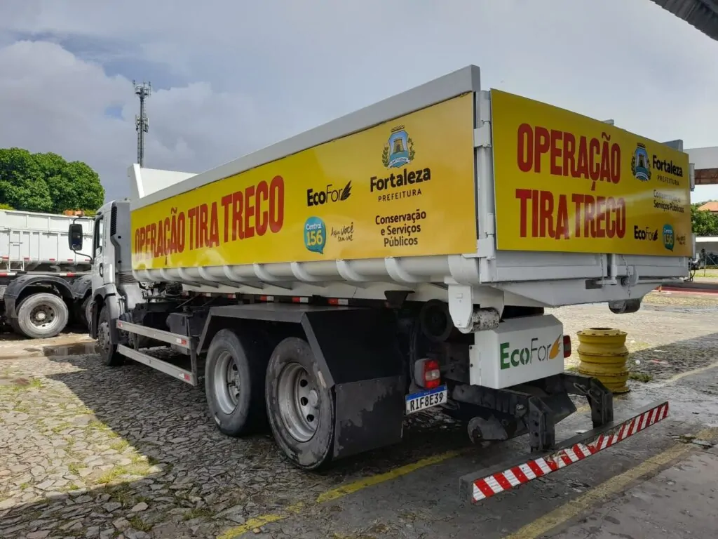 Operação Tira-Treco passa nas 12 regionais de Fortaleza a partir desta segunda-feira (22); veja a rota da semana