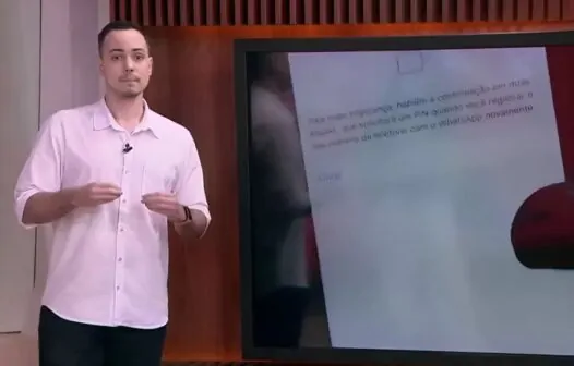 Comentarista passa mal ao vivo e abandona jornal