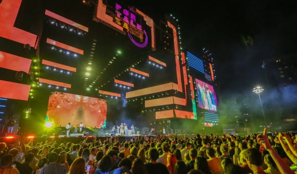Confira a programação completa dos shows do Réveillon de Fortaleza