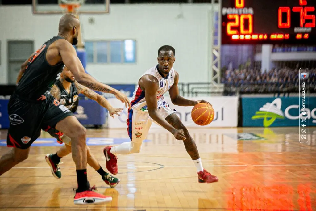 Fortaleza Basquete Cearense perde para o Caxias e sofre 3ª derrota seguida no NBB
