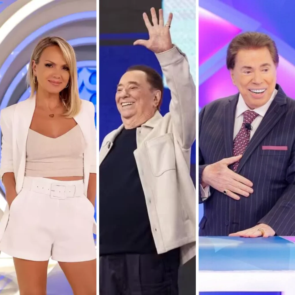 Eliana, Raul Gil e Silvio Santos despedem-se dos estúdios do SBT