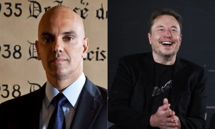 Elon Musk critica Alexandre de Moraes e ameaça reativar contas bloqueadas no X, antigo Twitter
