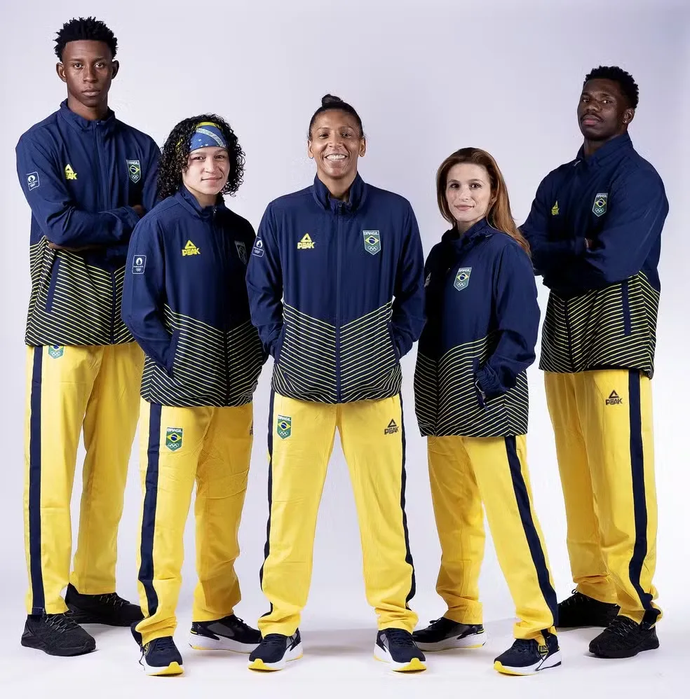 Com predomínio de azul e amarelo, COB lança uniforme do Brasil para Jogos de Paris-2024