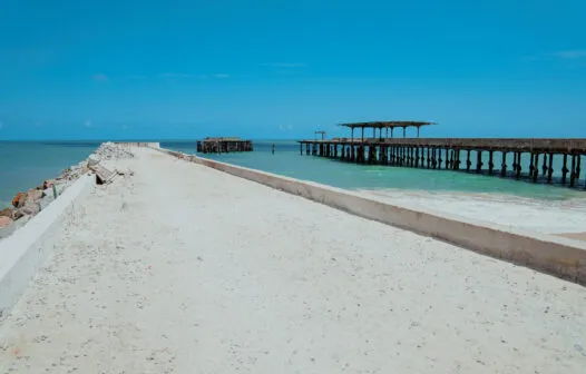 Obras de requalificação da Praia de Iracema devem ser entregues em dezembro