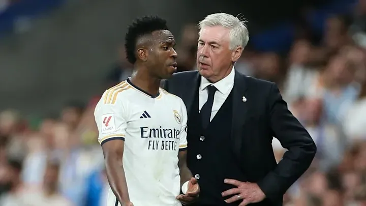 Vini Jr. machuca tornozelo, pode desfalcar convocação de Ancelotti e preocupa Real para Mundial