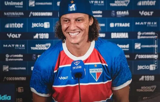 David Luiz é apresentado pelo Fortaleza: ‘Estou aqui totalmente feliz, de corpo e alma’