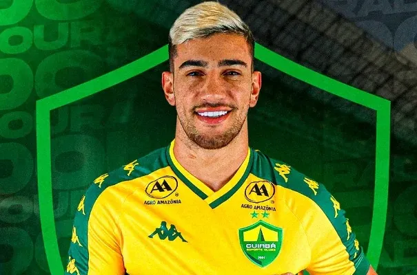 Dispensado pelo Santos, atacante Pedrinho é anunciado pelo Cuiabá
