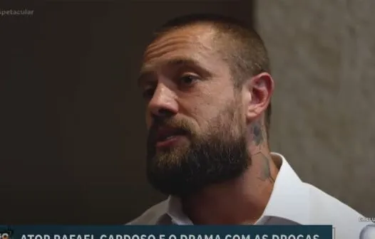 “Não estou curado”: após polêmicas, Rafael Cardoso assume vício em drogas