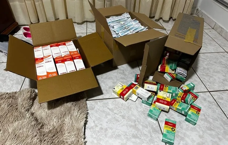 Operação da PF investiga tráfico internacional de uma tonelada de medicamentos