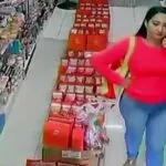 Mulher é flagrada furtando perfumes em loja na Avenida Mozart Lucena, em Fortaleza