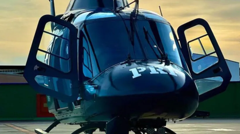 Ceará recebe primeiro helicóptero da PRF para ações de segurança e atendimento aeromédico