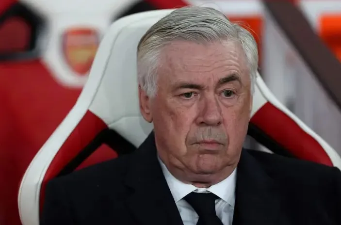 Seleção ‘esfrega as mãos’ com Ancelotti prestes a cair da Liga dos Campeões, diz rádio