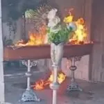 Homem suspeito de incendiar caixão durante velório morre 23 dias após o crime