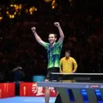 Hugo Calderano vence número 1 do mundo e conquista Copa do Mundo de tênis de mesa