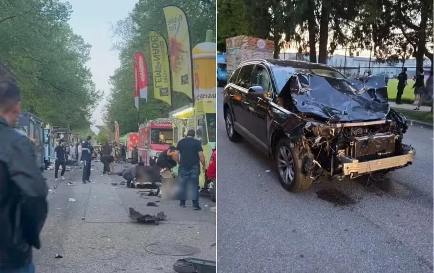 Motorista atropela multidão e mata 9 pessoas em festival de rua no Canadá
