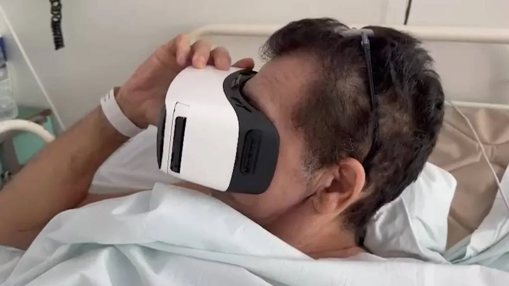 Óculos de realidade virtual leva pacientes hospitalares a resgatar memórias afetivas