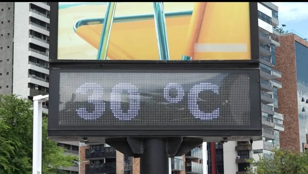 Onda de calor atinge o Ceará e deve elevar temperaturas até esta sexta-feira (18)
