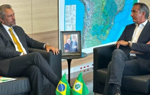 Em encontro com ministro Waldez Góes, Elmano projeta entrega do Cinturão das Águas para 2026