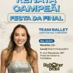 Final do BBB 25 tendo a cearense Renata Saldana como finalista será transmitida no Estoril