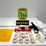 Em operação, quase mil comprimidos de ecstasy e pistola são apreendidos em Fortaleza