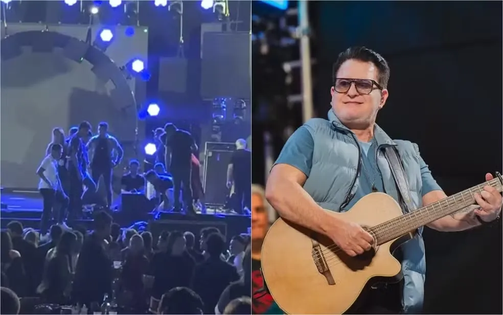 Ainda internado, Marrone teve 5 costelas trincadas e passou por cirurgia após queda de palco
