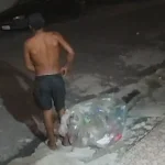 Homem é flagrado furtando números de residências, em Fortaleza