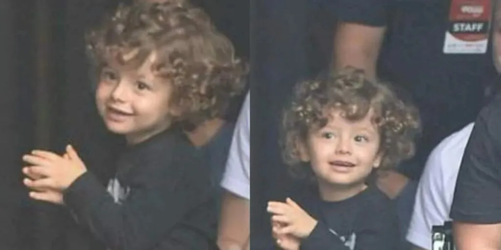 Filho de Sandy e Lucas Lima vai a show de System Of A Down e mostra habilidade com baquetas