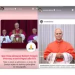 Elmano de Freitas e Evandro Leitão celebram eleição do novo Papa Leão XIV