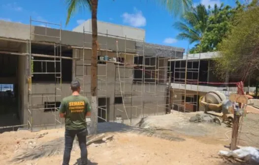 Obras irregulares na Lagoa do Uruaú são embargadas e recebem multa de mais de R$ 1 milhão