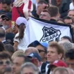 Bandeira do Ceará é vista durante anúncio do novo Papa no Vaticano