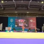 Brasil leva ouro inédito na ginástica rítmica ao som de “Evidências”