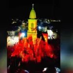 Igreja Matriz de Ubajara (CE) recebe projeção especial e encanta fiéis