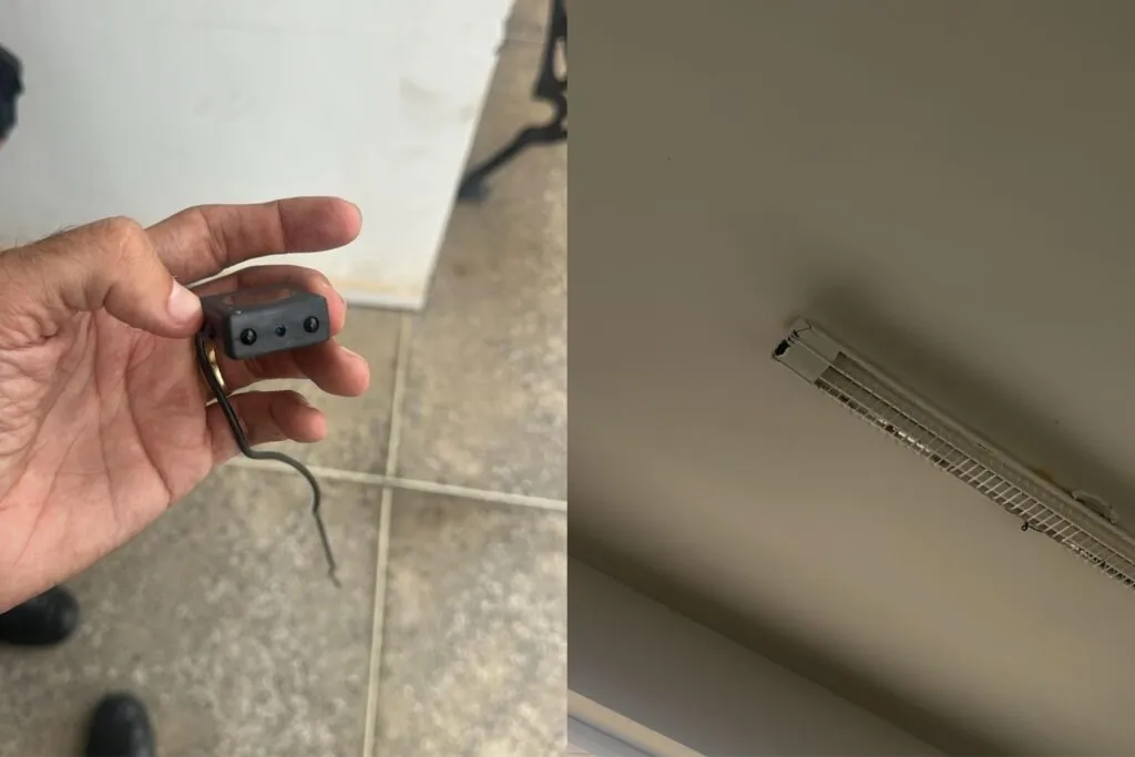 Polícia apreende minicâmera instalada em banheiro feminino de rodoviária no Ceará