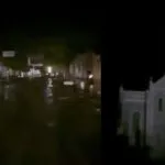 Apagões deixam ruas e casas no escuro em Reriutaba, no interior do Ceará