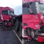 Acidente envolvendo dois caminhões é registrado em São Gonçalo do Amarante, no Ceará
