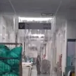 Cano rompe e forma “cachoeira” na UTI do IJF, em Fortaleza