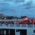 Fortaleza 300 anos reúne público na Ponte dos Ingleses com show e apresentação da Esquadrilha da Fumaça